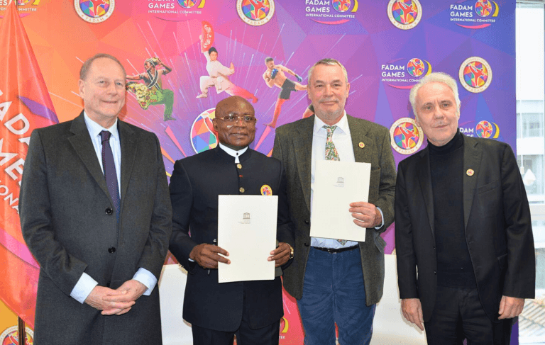 CIJFADAM–UNESCO : les Jeux mondiaux du FADAM entrent dans la diplomatie sportive internationale