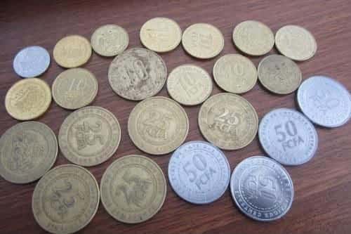 les pièces de monnaie